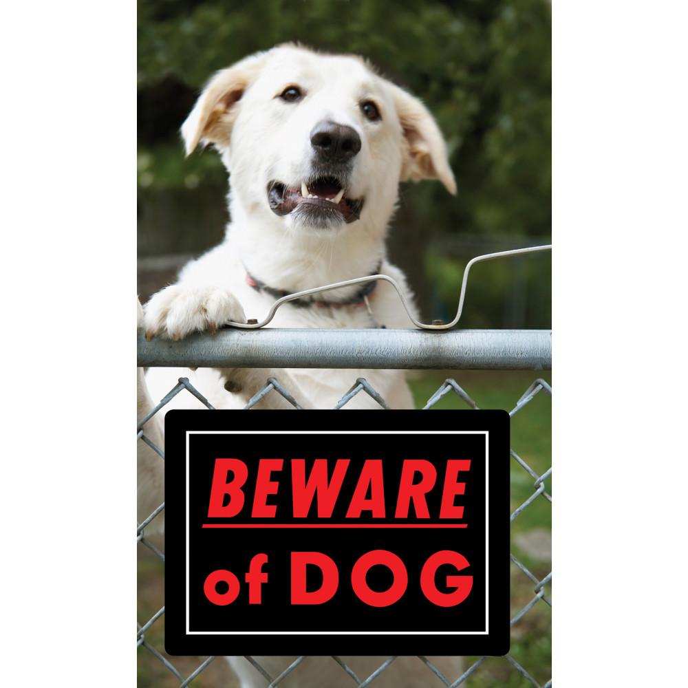 10X14 ALUM BEWARE OF DOG