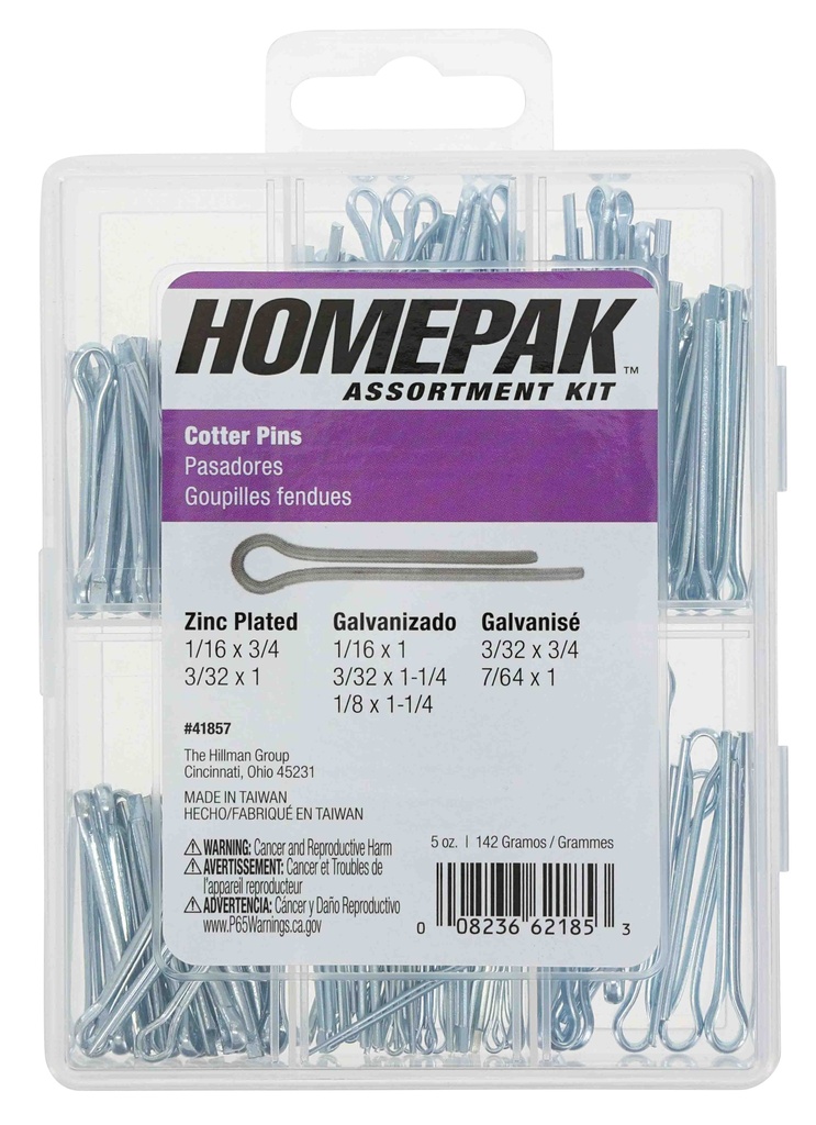7-CAVITY COTTER PINS
