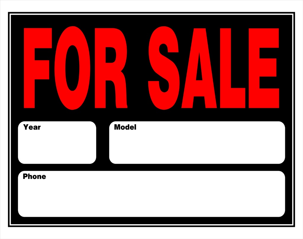 19X15 FOR SALE AUTO