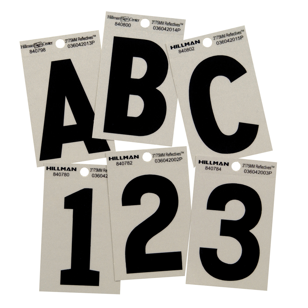 3" B/S Reflect Mylar Wide Sty 