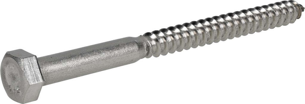 18-8 HX LAG SC 5/16X4