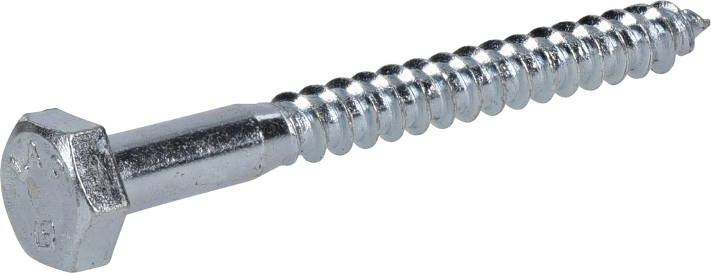 HX LAG SCRW Z 1/4X2 1/2