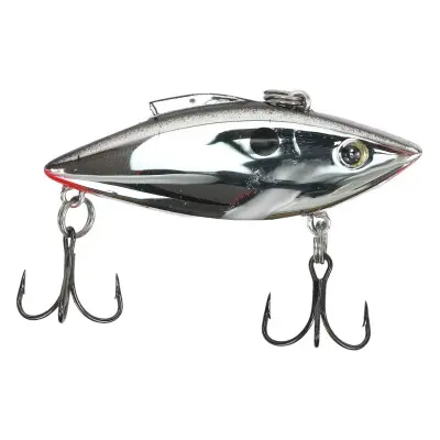Bill Lewis Mini Trap Rat-L-Trap 1/4oz. Chrome Black Back
