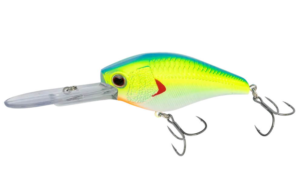 D-Trak 80 Deep Crank 3-1/4" CBLB-Chartreuse Blue Black