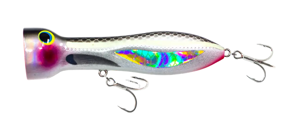 Chug Norris 95 Popper 3-3/4" BM-Bleeding Mullet
