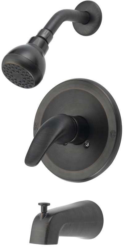 Tub & Shower Faucet 1 Handle Venetian Bronze