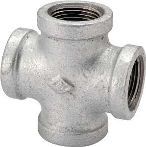 Galvanized 1/2" Cross