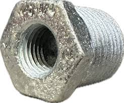 Galvanized 1/2"x1/4" Bushing