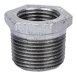 Galvanized 3/4"x1/2" Bushing