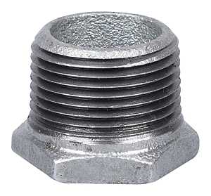 Galvanized 1"x3/4" Bushing