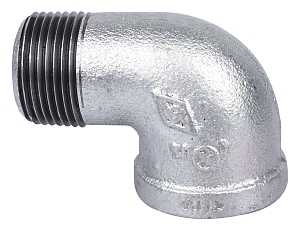 Galvanized 1-1/4" Street Elbow 90 Degree