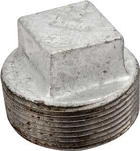 Galvanized 1-1/4" Plug
