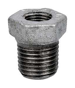 Galvanized 1/4"x1/8" Bushing