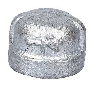 Galvanized 1/4" Cap