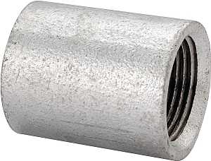 Galvanized 1-1/2" Coupling Merchant