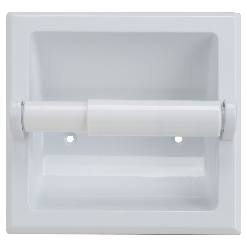 Paper Holder Recessed White