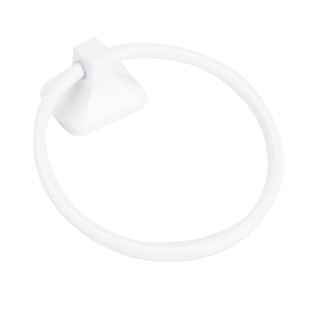 Towel Ring White 5-7/8"