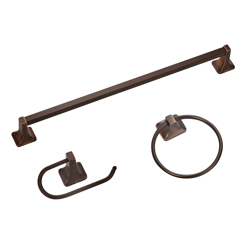 Bath Accessory SET 3PC Venetian Bronze