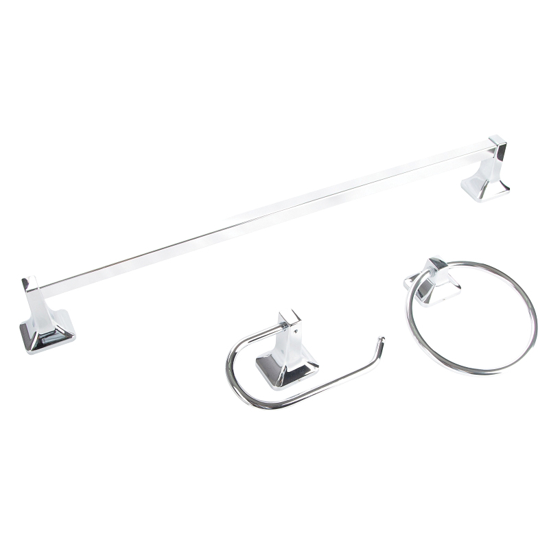 Bath Accessory SET 3PC Chrome