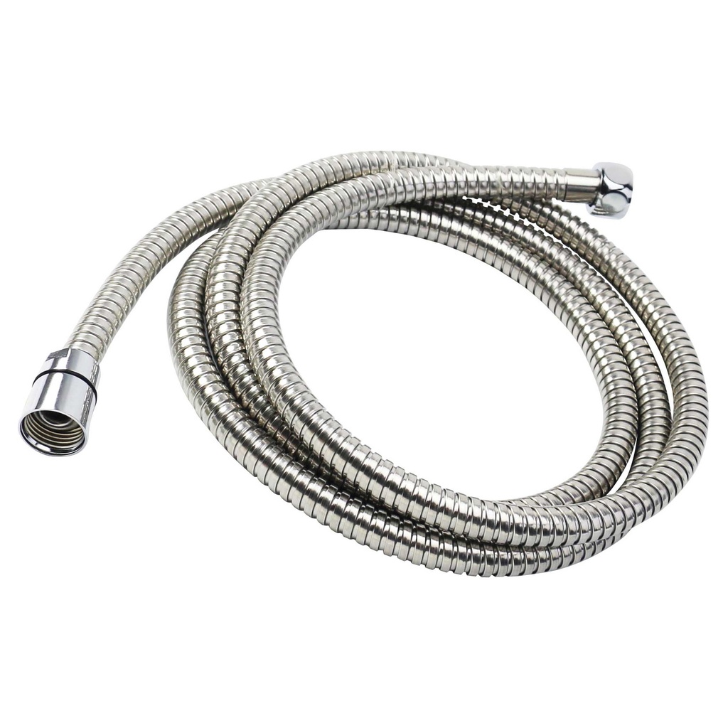 Handheld Shower Hose 60"-82" Stretchable Chrome Stainless Steel  