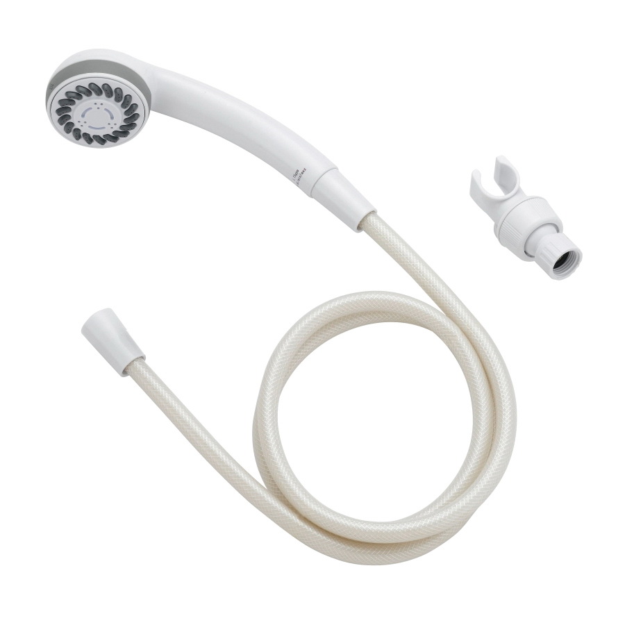 Showerhead Handheld White 3 Spray Function