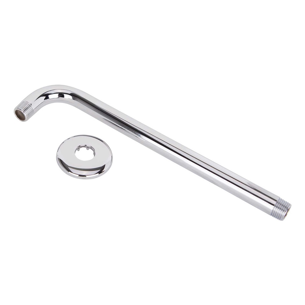 Shower Arm 12" Chrome Metal
