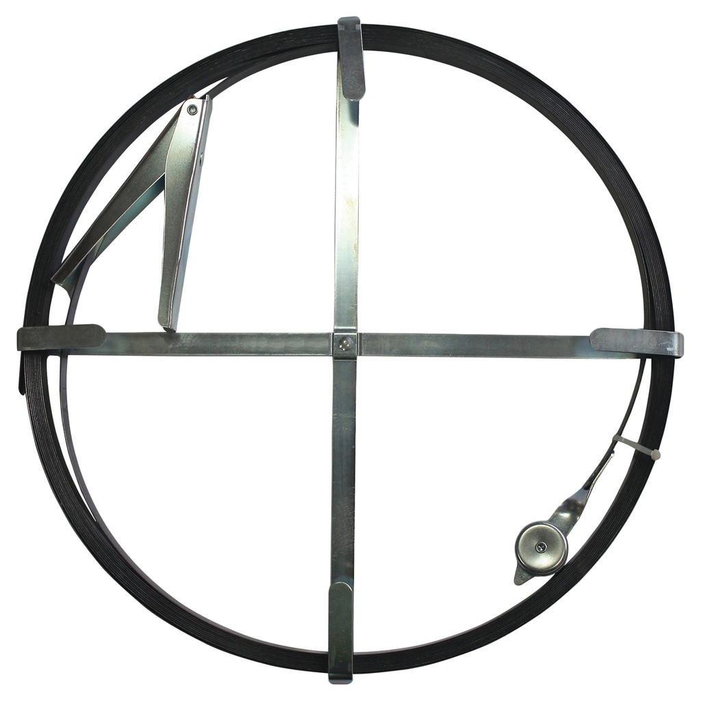 Sewer Rod Flat 1/2"x50FT Black