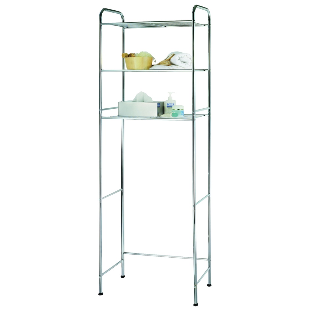 3 Tier Space Saver Chrome 68½"