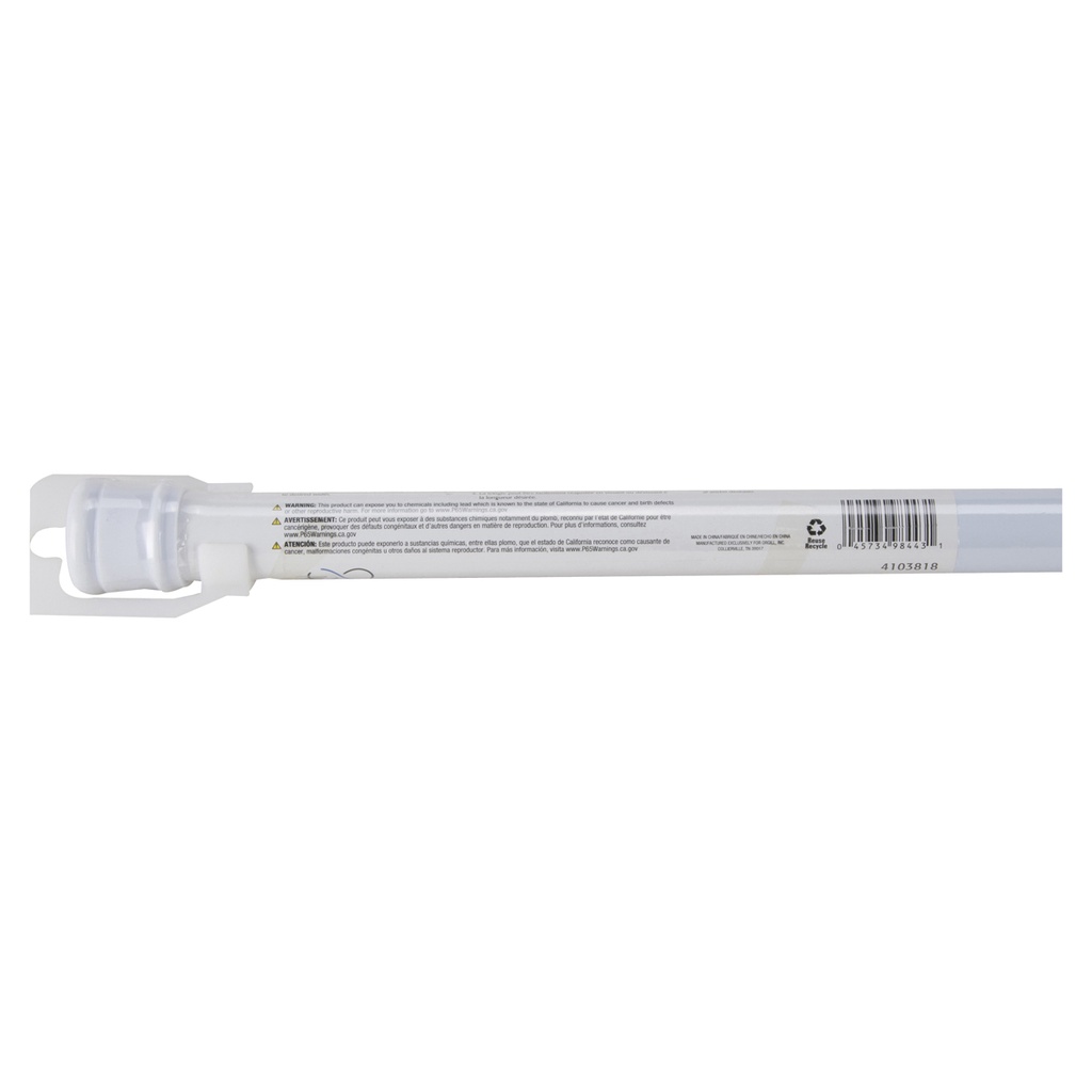 Shower Curtain Rod Tension 36"-63" White