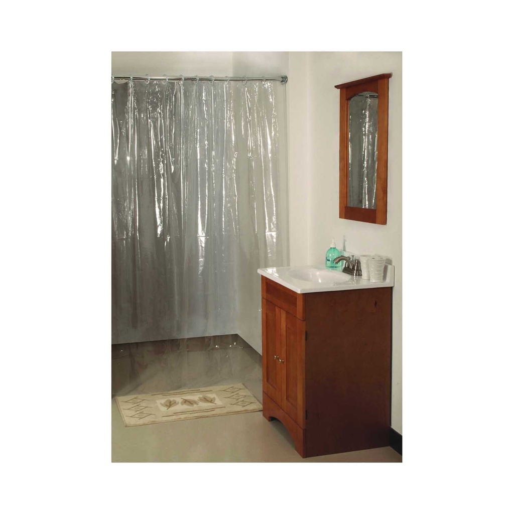 70X72IN HD CLR SHOWER CURTAIN