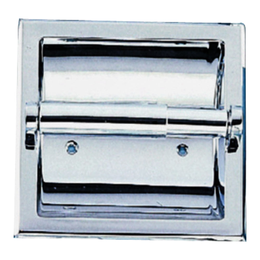 Paper Holder Recessed Chrome