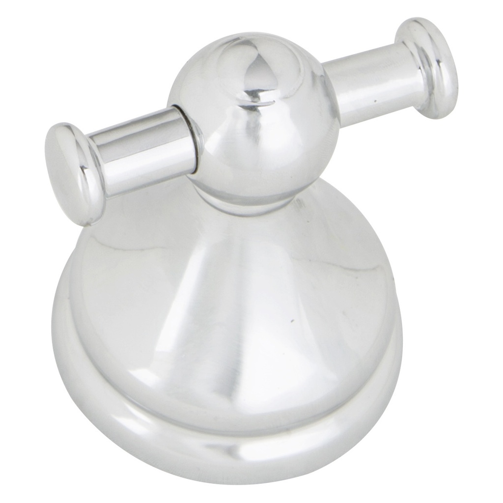 Hook Robe Double Chrome Venetian