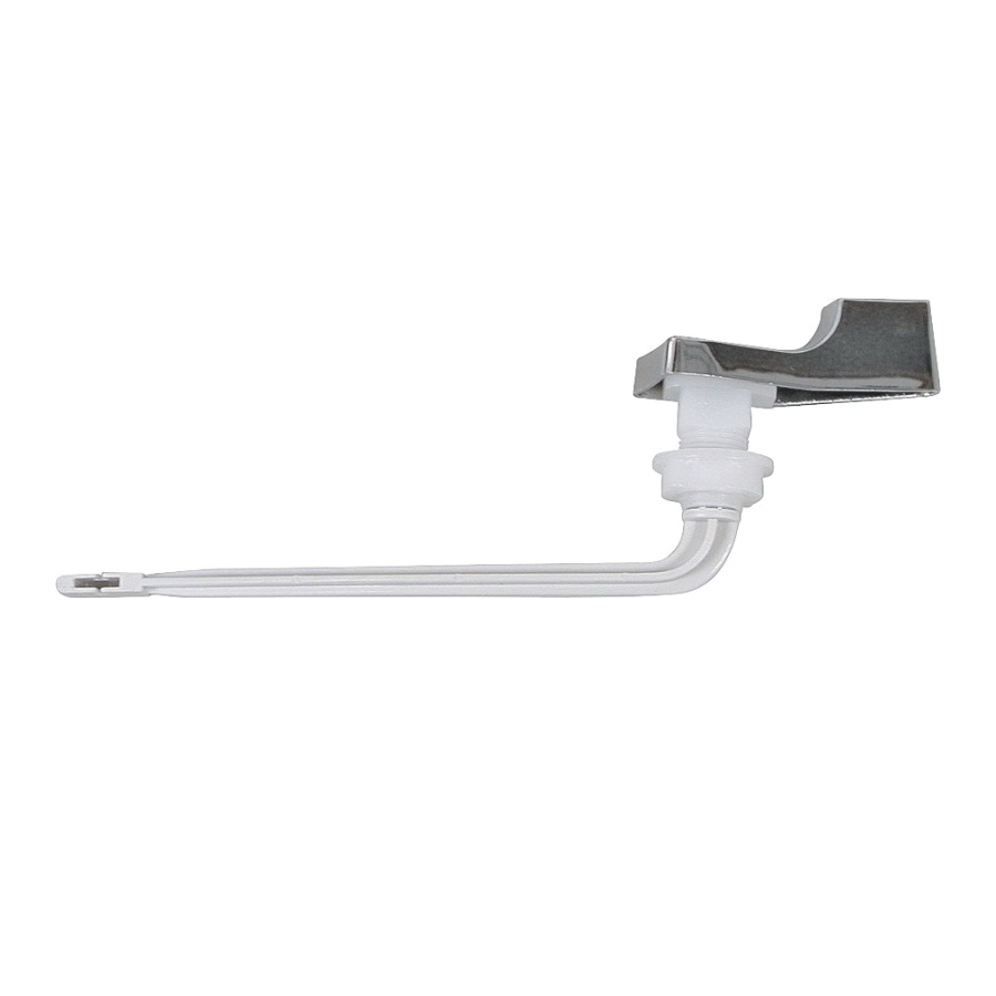Toilet Tank Lever 4" Chrome Plastic