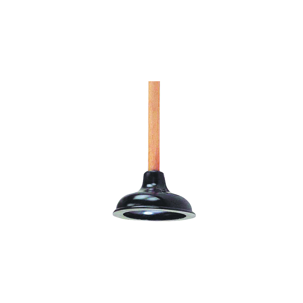 Plunger Cap 6" Black