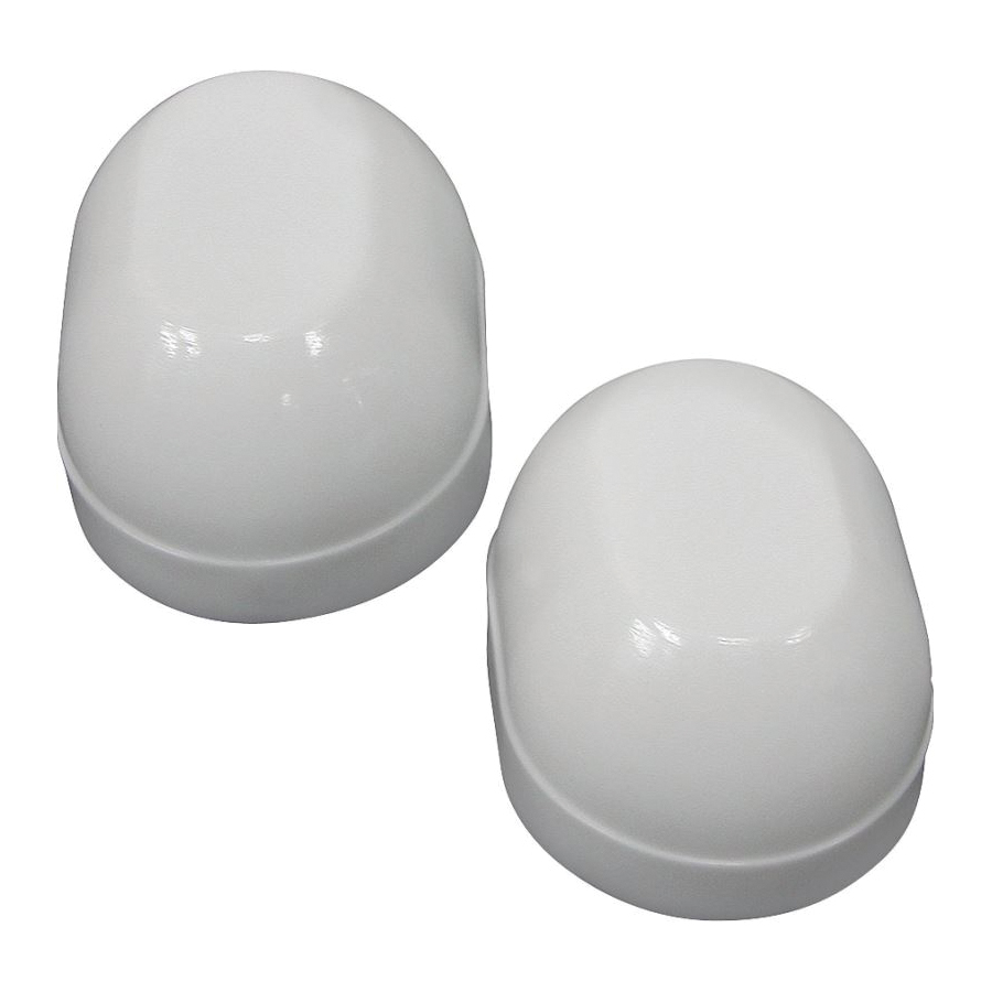 Toilet Bolt Cap Oval 2pcs