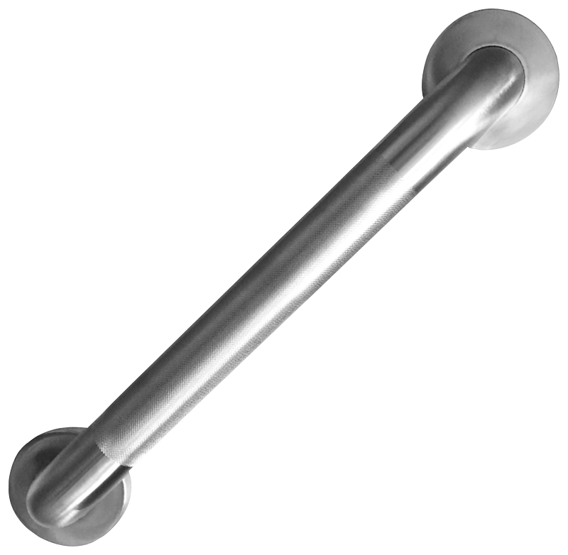 Grab Bar 1-1/2"x18" Knurled Stainless Steel