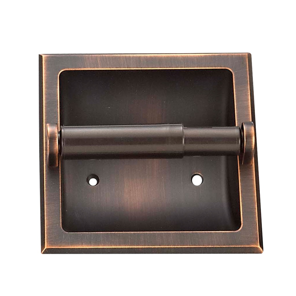 Paper Holder Recessed Venetian Bronze