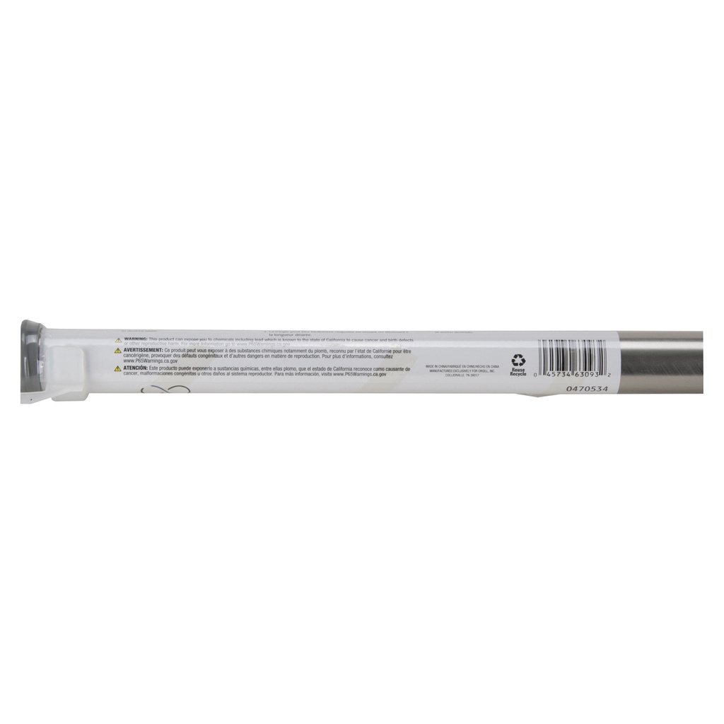 41-76IN TENSION CURTAIN ROD BN