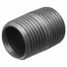 Black 3/4"xClose Nipple