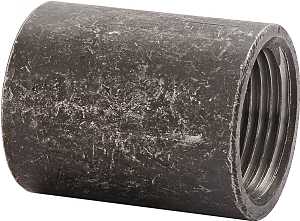 Black 1" Merchant Coupling