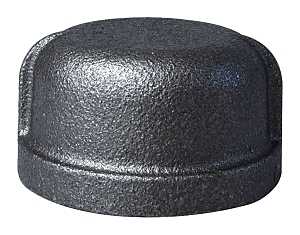 Black 1-1/2" Cap