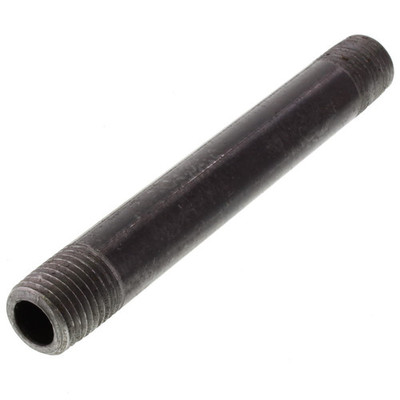 Black 3/4"x8" Nipple