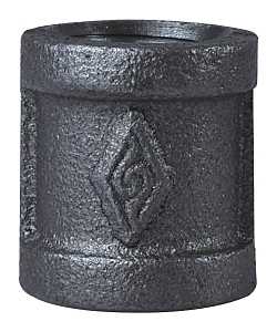 Black 1/4" Coupling