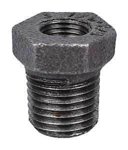 Black 1/4"x1/8" Bushing