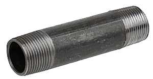 Black 1-1/2"x2" Nipple