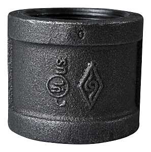 Black 1-1/2" Coupling