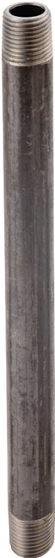 Black 1"x5" Nipple