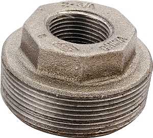 Black 1-1/4"x1" Bushing
