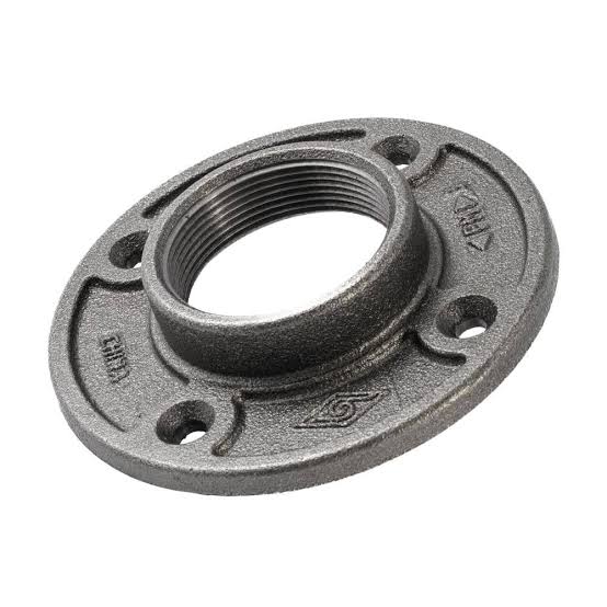 Black 2" Flange Floor