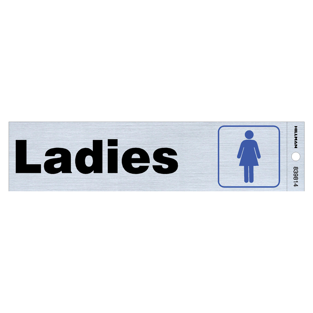 2X8 SIGN-LADIES